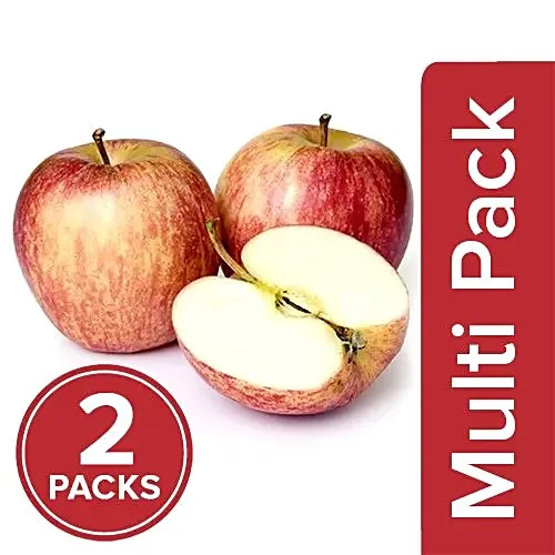 fresho! Apple - Royal Gala, Regular, 2x4 pcs Multipack